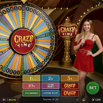 Buran Casino - Crazy Time Game Show - Evolution Gaming
